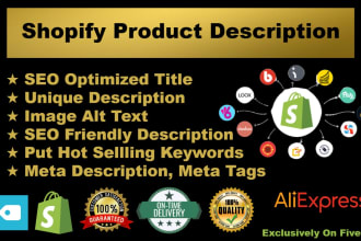 write converting shopify product description