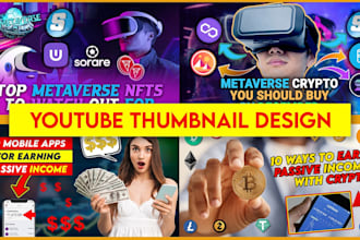do stylish youtube thumbnail design