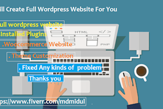 design wordpress website and blog