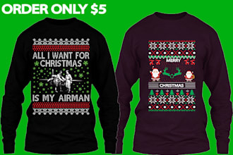 do  christmas t shirt designs