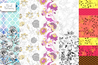 make artistic, imaginative and innovative patterns