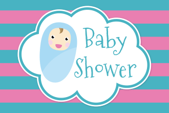 design baby shower,wedding and birthday party invitation