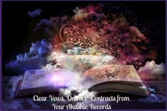 clear vows, oaths and contracts from your akashic records