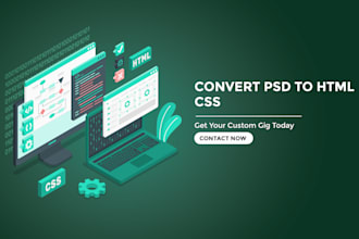convert PSD to HTML5 css3 bootstrap responsive perfectly