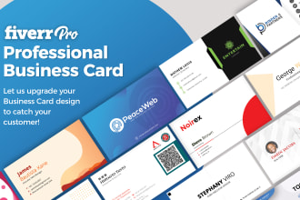 create professional business card and stationery design