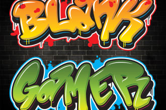 design a word in my graffiti style