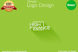 design a simple logo