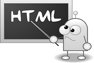 make a static html page for you