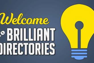 fix any errors, design and setup brilliant directory website