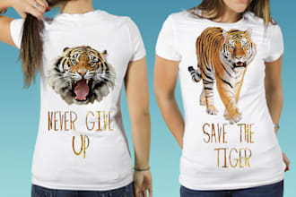 do a awesome t shirt design