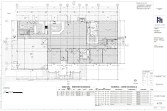 design 2d architecture house plans, construction and permit  drawings