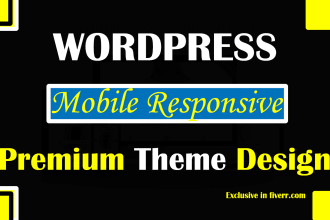 do wordpress professional mobile responsive design in 24 hr