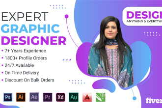 do any graphic design work, logo, print media, social media