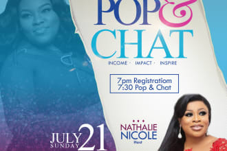 design stunning church flyer or postcard for your event