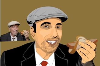 draw high quality vector illustration