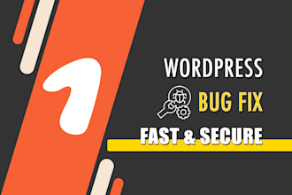fix any wordpress bug, error, or issue fast