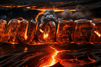 make pro 3d text in cinema 4d and photoshop