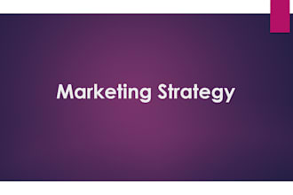 develop a stunning marketing strategy for you