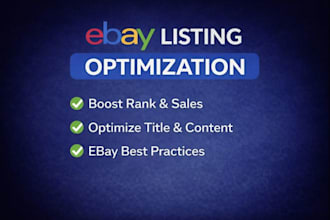 professionally optimize your ebay product listing