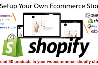create fully functional drop shipping website
