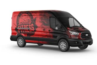 design an eyecatching unique wrap for your car in 3 days