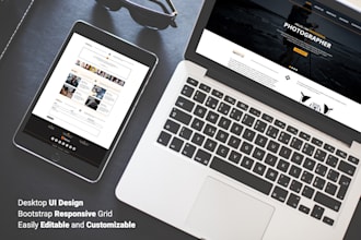design awesome and unique web UI