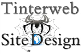 build and upload a two page static html home and contact form professional website for your company or business
