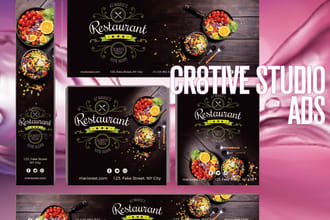 design a unique website banner vinyl or animated banner ads