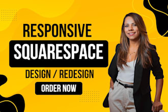do responsive squarespace website design or squarespace redesign