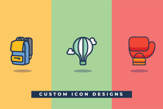 custom icons set for your web and app