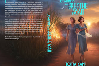 create original book cover art for you