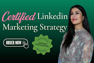 be your linkedin social media marketing manager and content creator