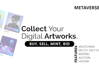 build nft marketplace, nft minting website, nft contract