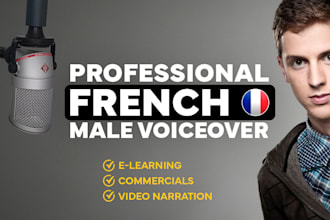 record a professional french voice over