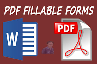 create fillable PDF form