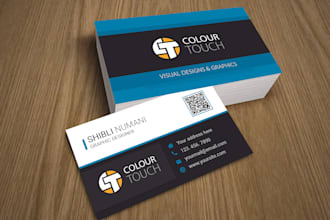 create a logo and a business card for you