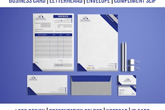 design letterhead, business card and stationery branding