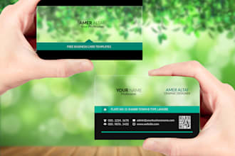 design  business card and logo