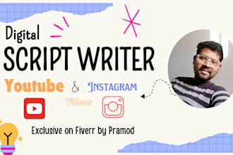 write engaging scripts for your instagram and youtube videos