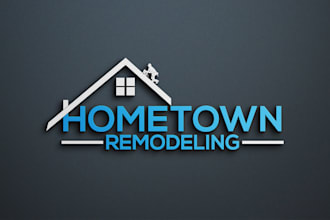 do modern luxury real estate construction and remodeling logo