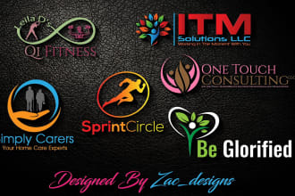 design health or fitness logo