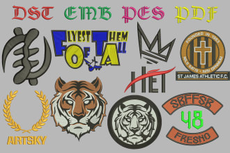 embroidery digitizing logo dst pes vp3 jef pdf asap