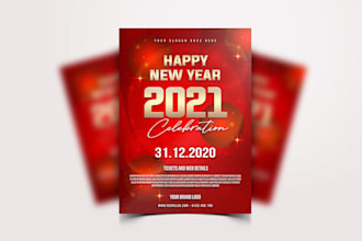 design amazing party flyer