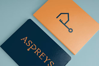 design a modern versatile minimalist real estate logo design