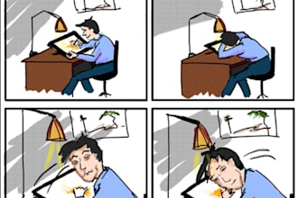 create an original Comic Strip for your story