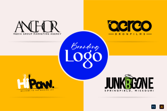 do premium logo design services custom, creative, and quick