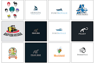 create unique and simple logo for your bussiness