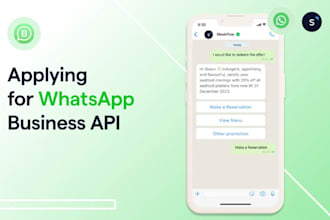 set up whatsapp business API with verified templates message