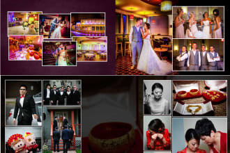 create your digital  wedding photo book