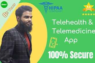 create a hipaa compliant telehealth mvp for startups and saas